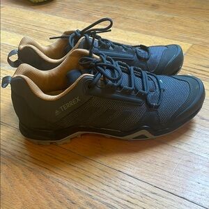 Adidas Terrex Black and Tan Athletic Shoes